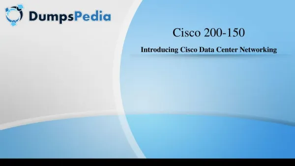 CCNA Data Center 200-150 Exam Braindumps Updated Exam Questions and Answers