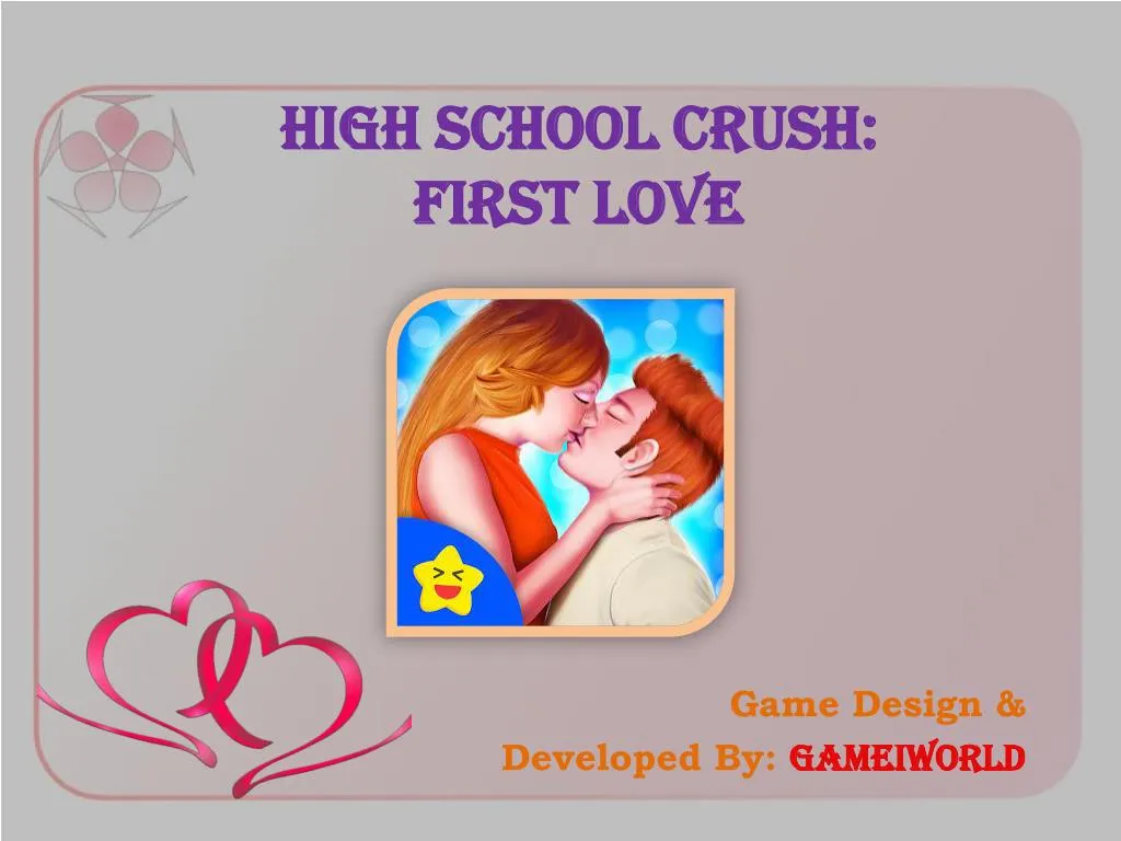 high school crush high school crush first love