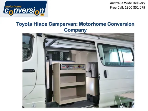 Toyota Hiace Campervan: Motorhome Conversion Company