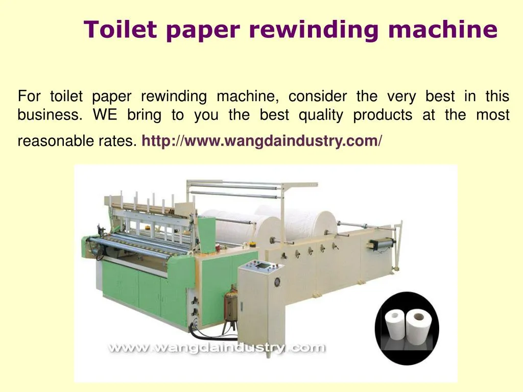 toilet paper rewinding machine