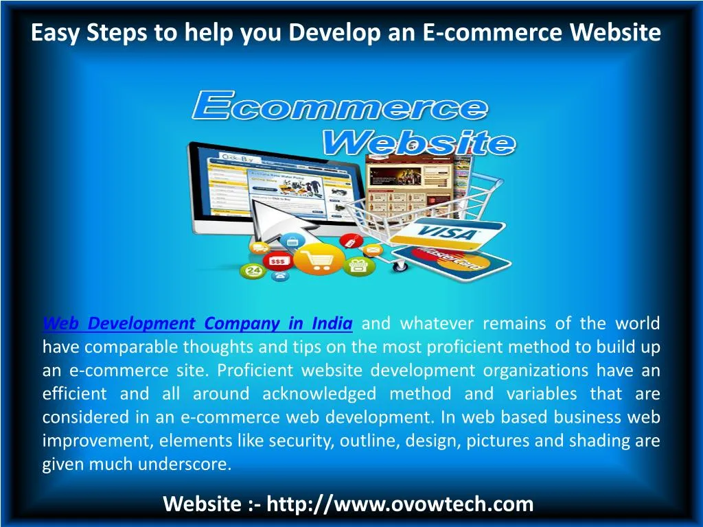 easy steps to help you develop an e commerce