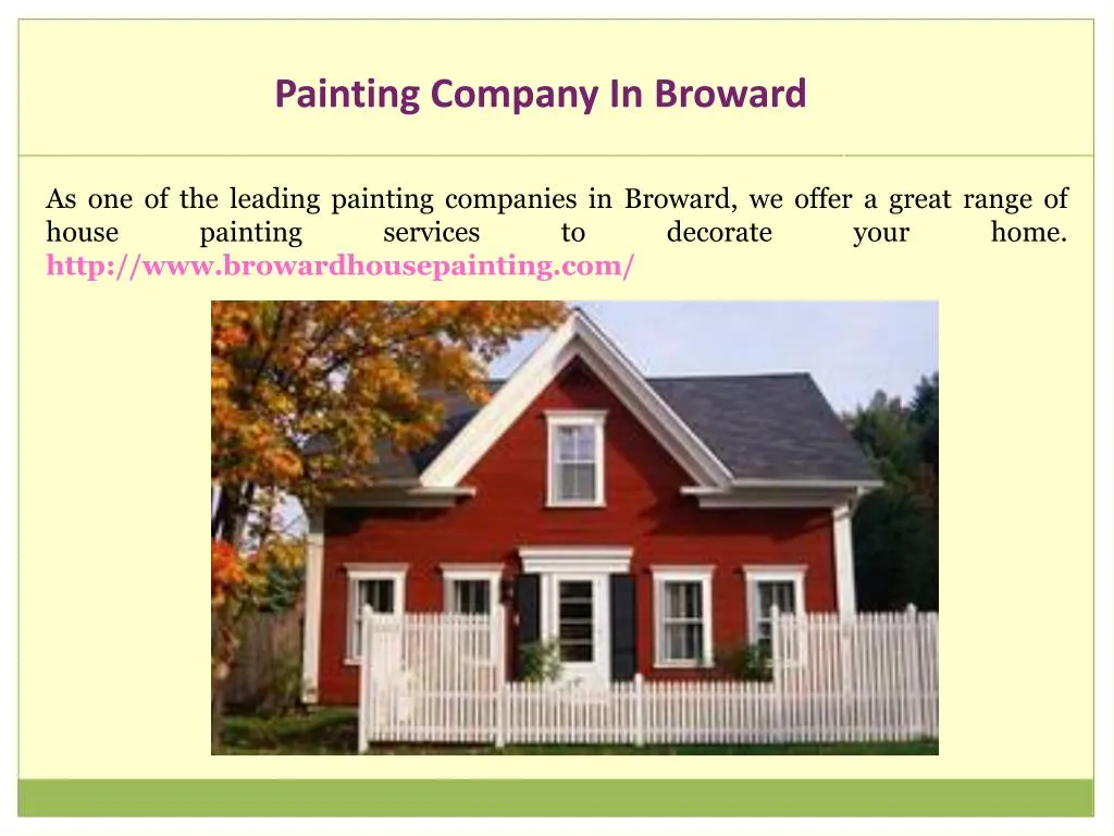 painting company in broward