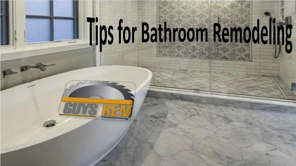 tips for bathroom remodeling