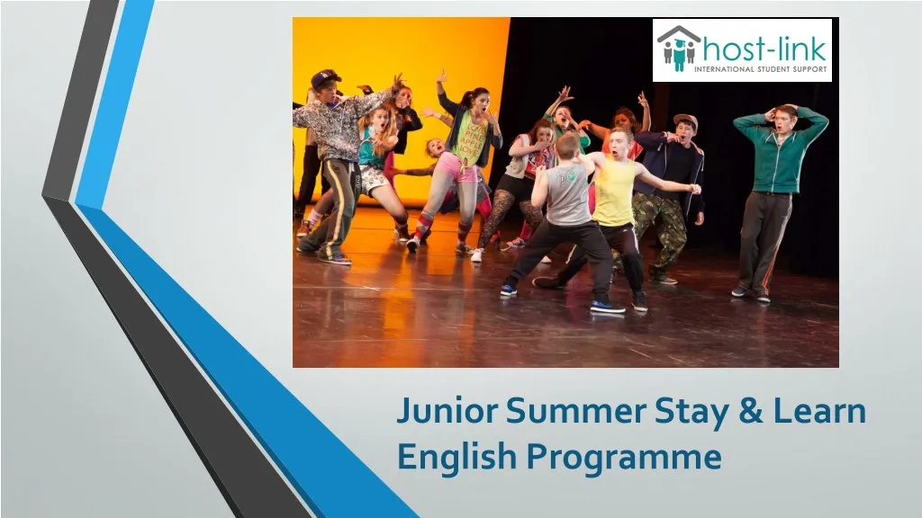 junior summer stay learn english programme