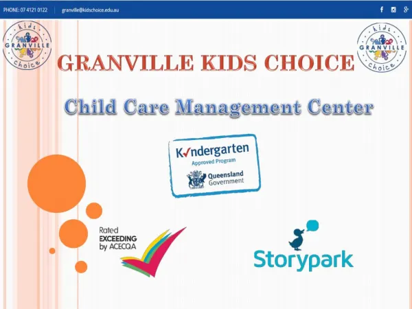 Best Day Care Centre in Granville