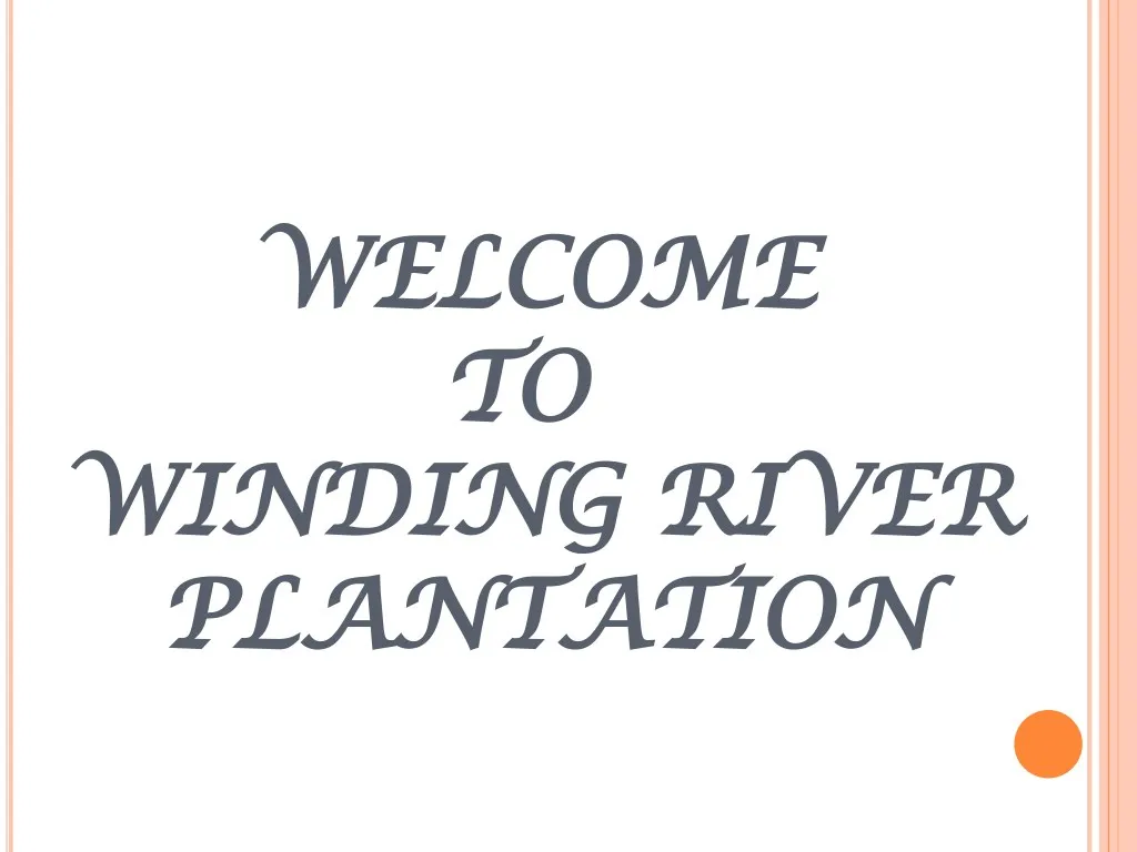 welcome welcome to winding winding river