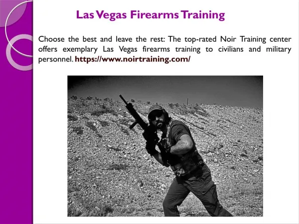 Shooting Training Schools