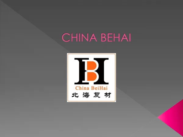 CHINA BEHAI