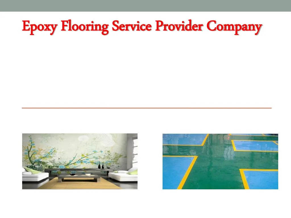 epoxy flooring service provider company