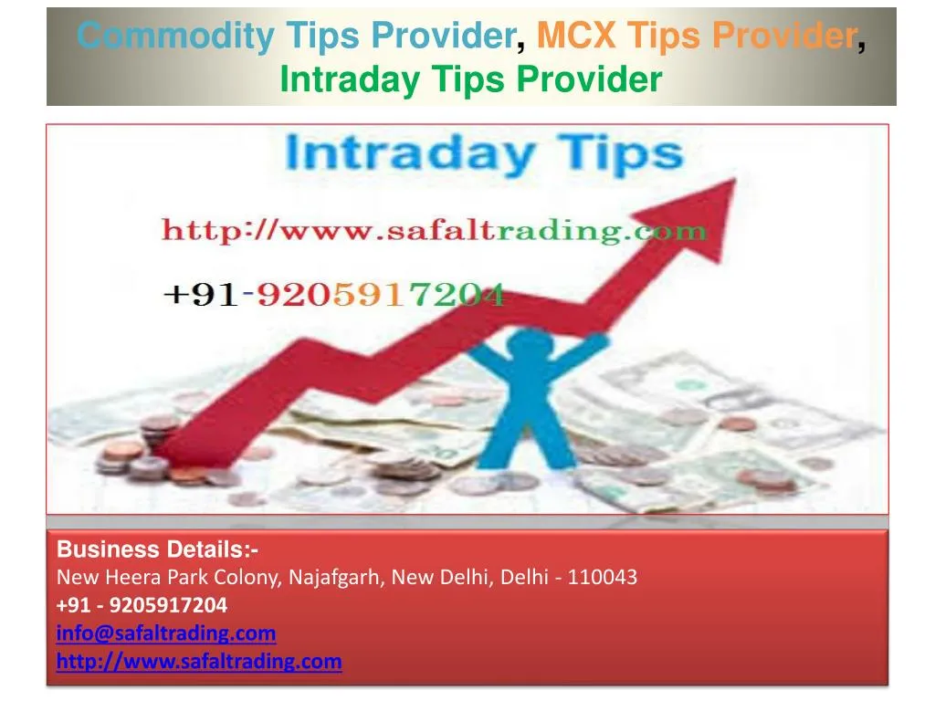 commodity tips provider mcx tips provider
