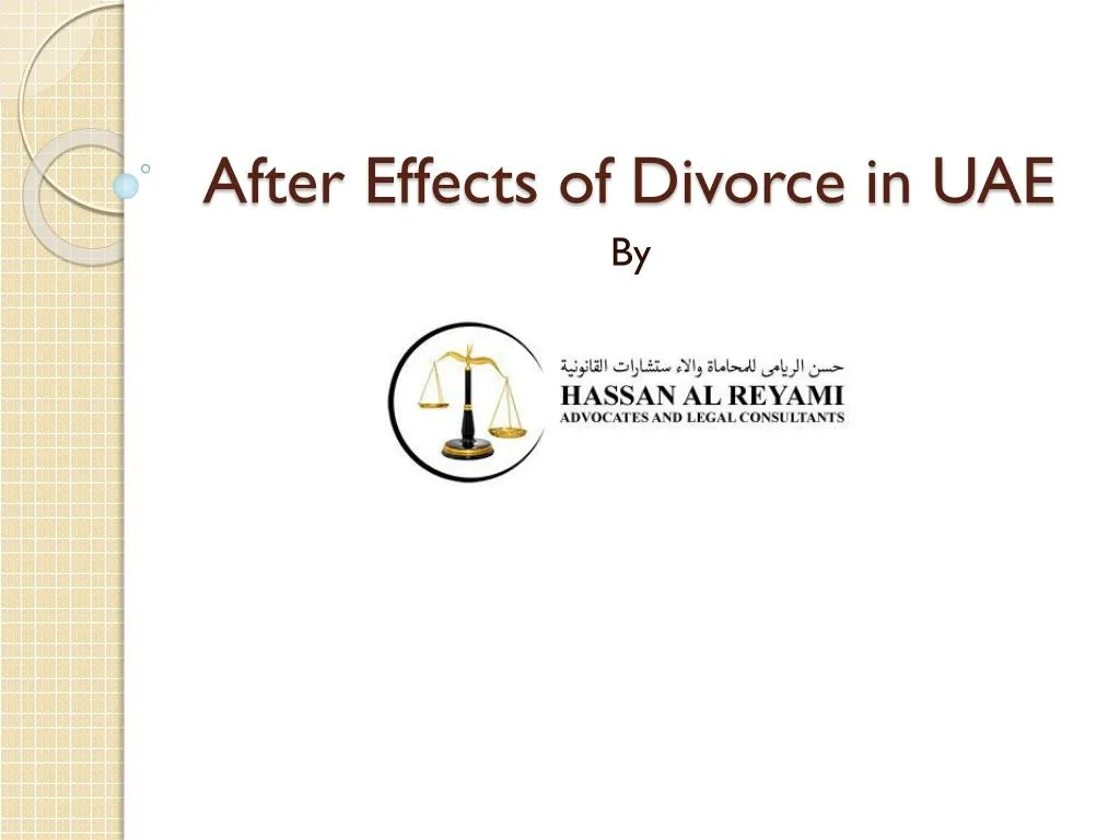 after effects of divorce in uae