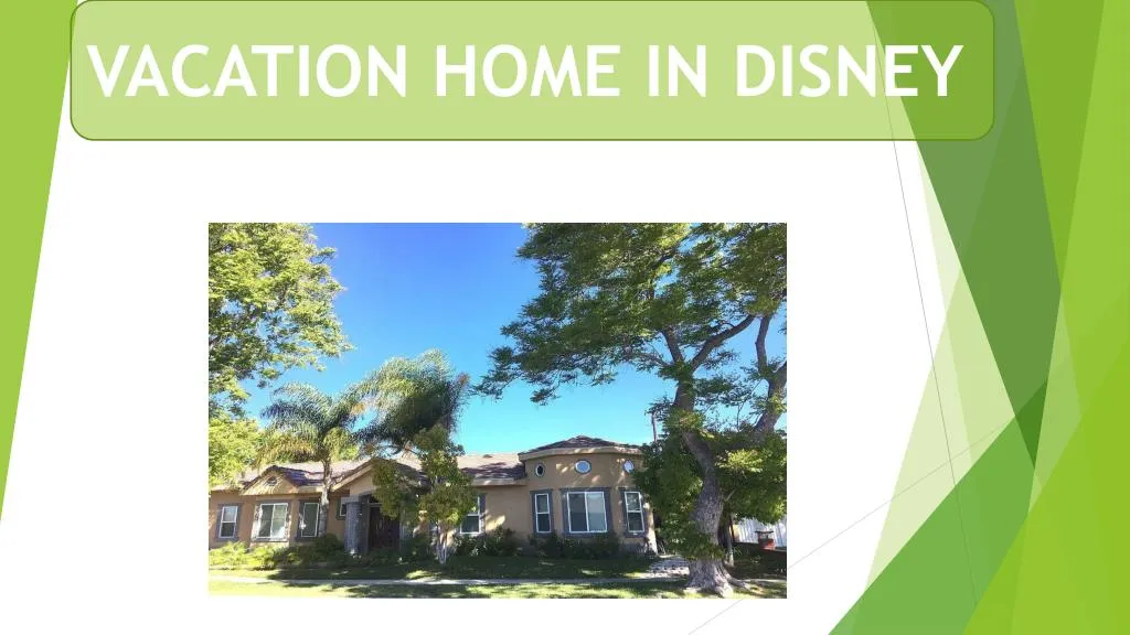 vacation home in disney