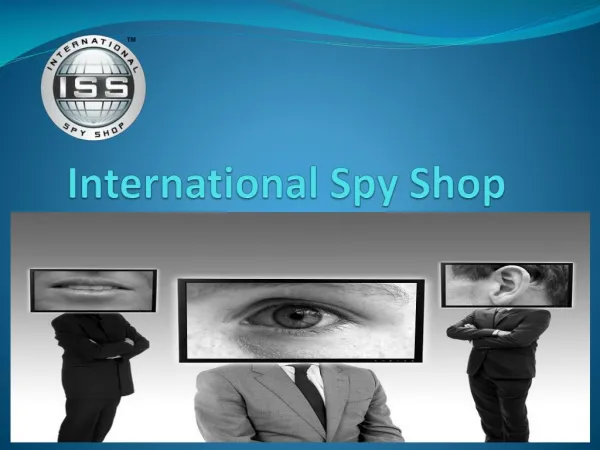 Home Security Products San Francisco - International Spy Shop