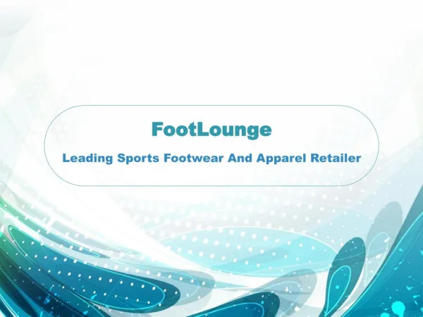Get Popular Football Shoes From Footlounge.in