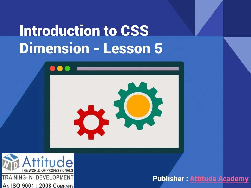 introduction to css dimension lesson 5