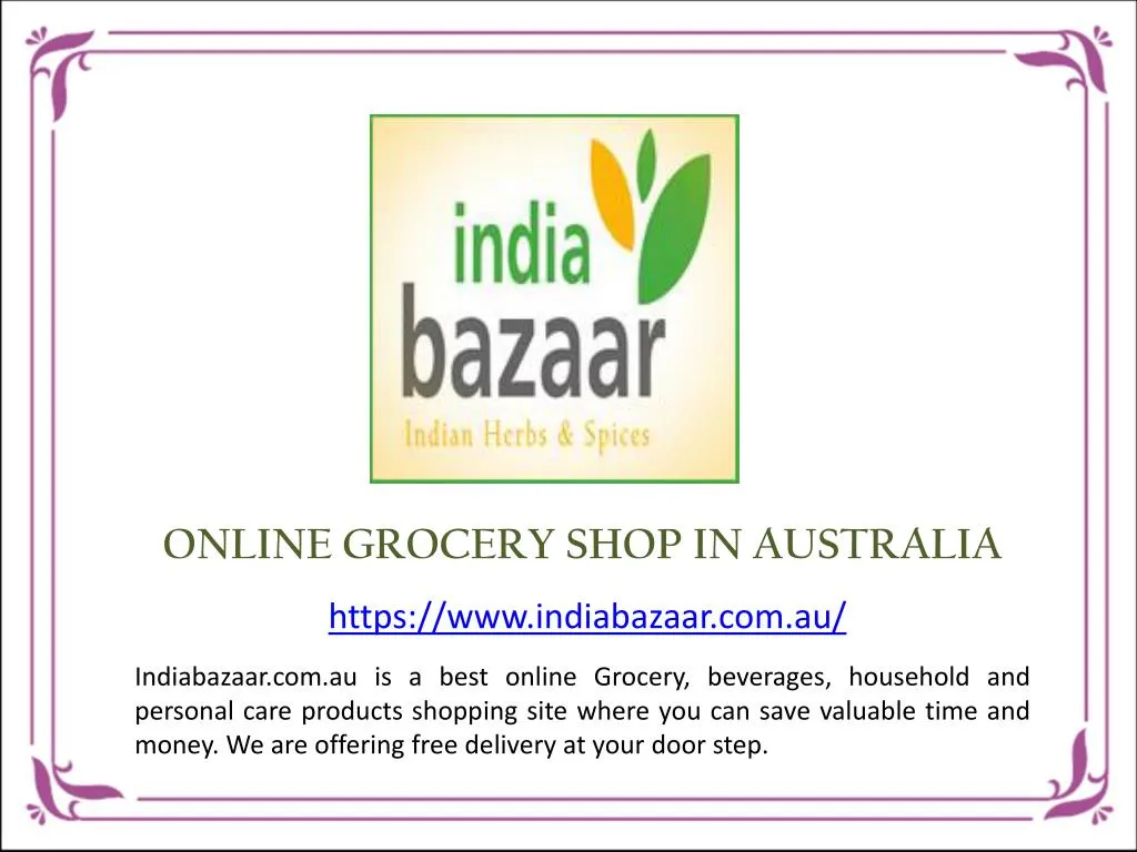 online grocery shop in australia