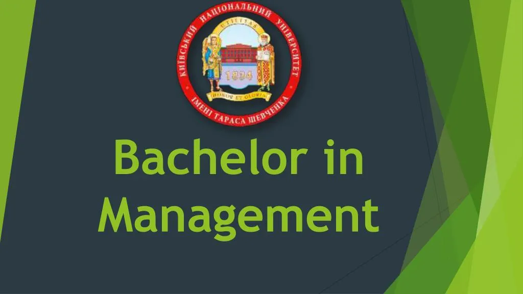 bachelor in management