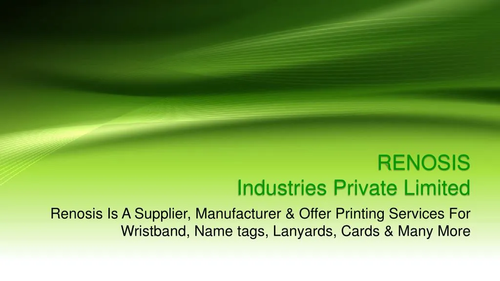 renosis industries private limited