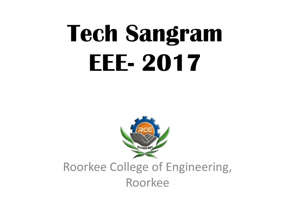 tech sangram eee 2017