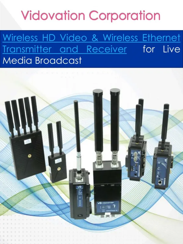 Wireless Video HD Transmitters