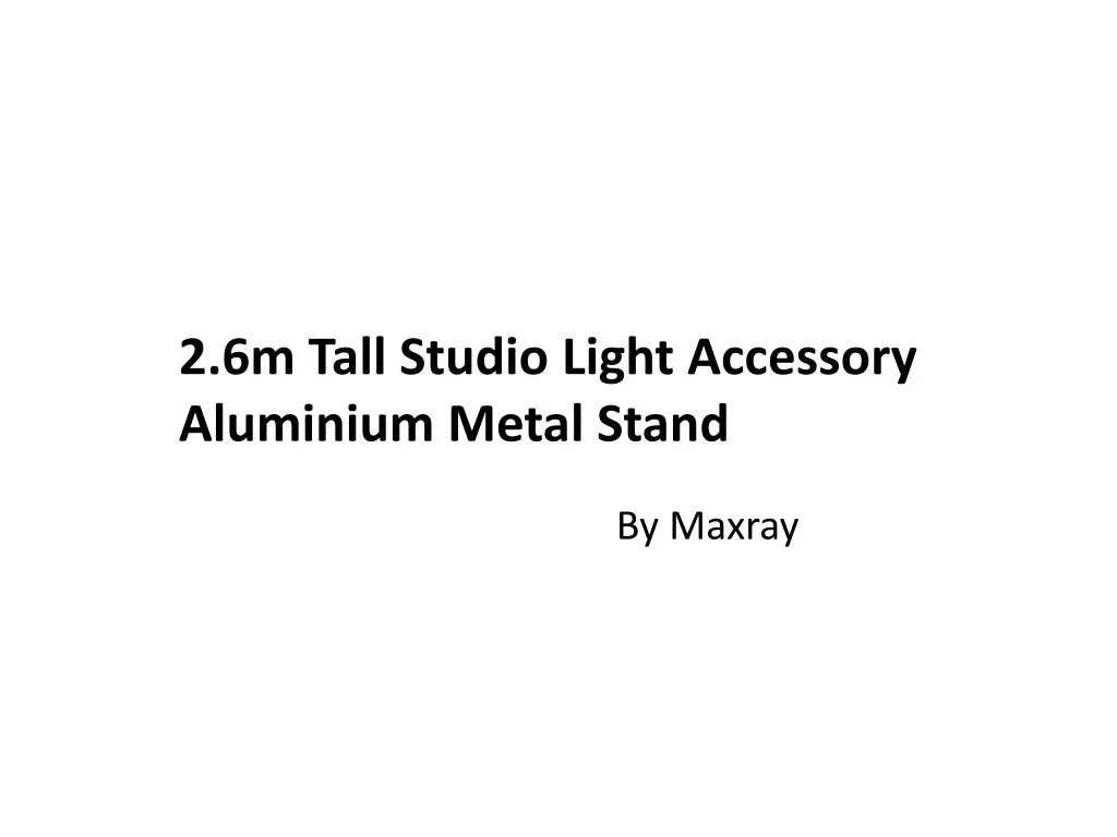 2 6m tall studio light accessory aluminium metal
