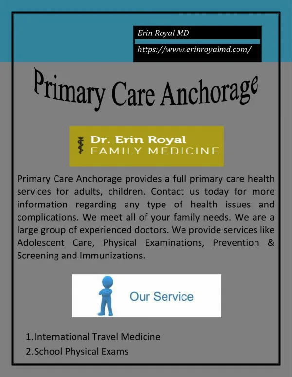 Primary Care Anchorage