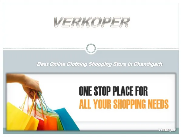 Verkoper – Online Clothing shopping store in Chandigarh