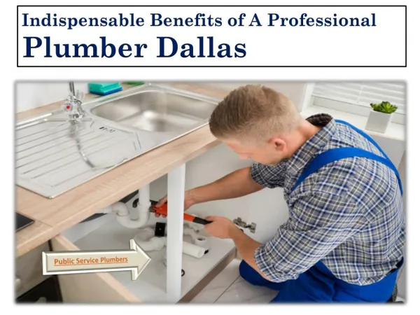 Indispensable Benefits Of A Professional Plumber Dallas | Public Service Plumbers in Dallas