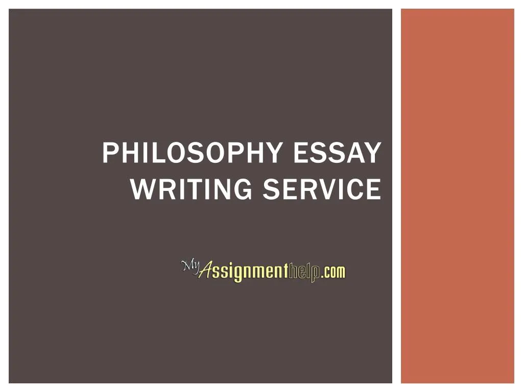 philosophy essay writing service