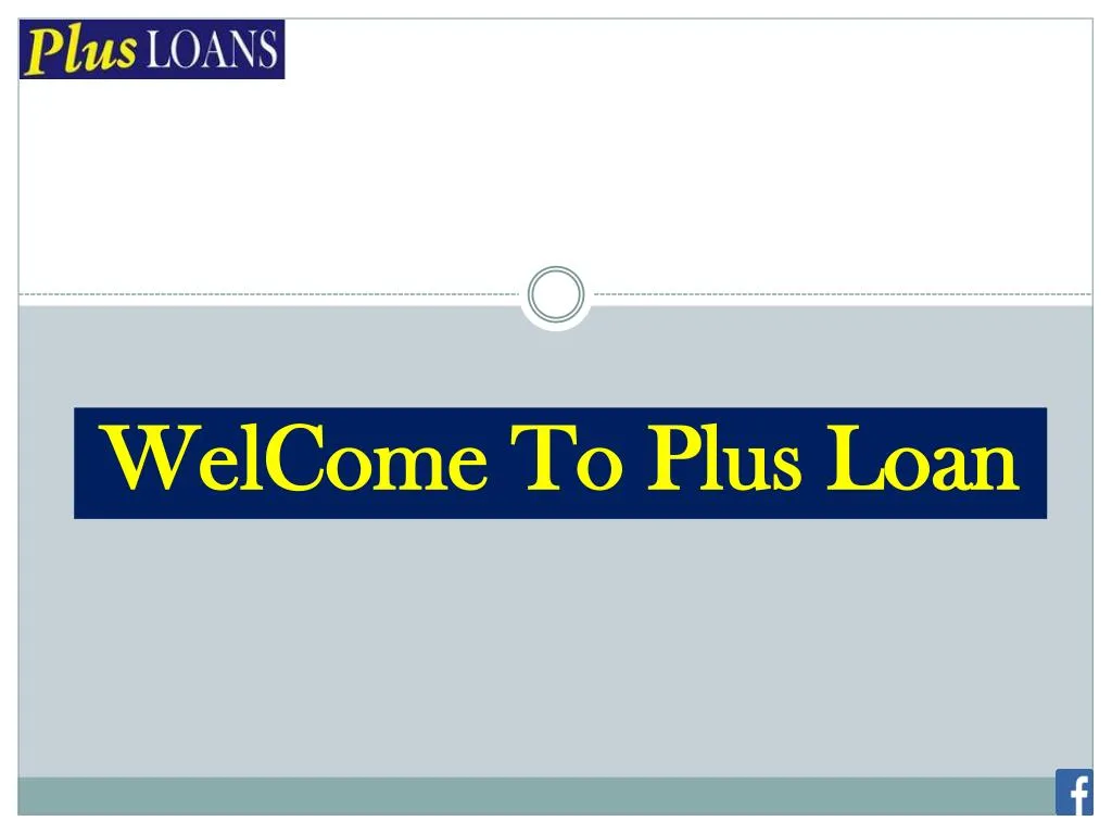 welcome to plus loan
