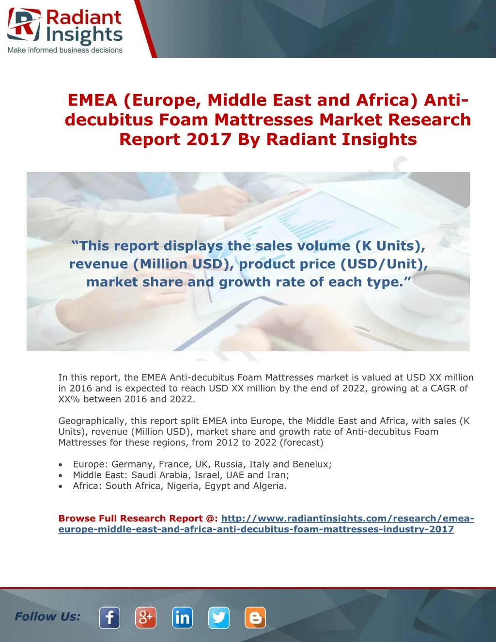emea europe middle east and africa anti decubitus