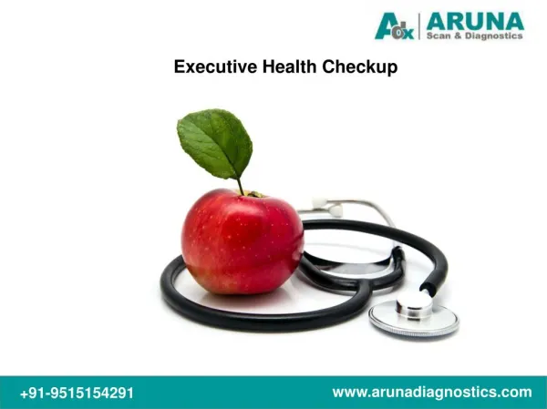 Executive Health Checkups @ A S rao Nagar
