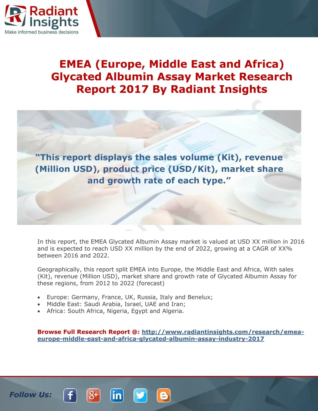 emea europe middle east and africa glycated