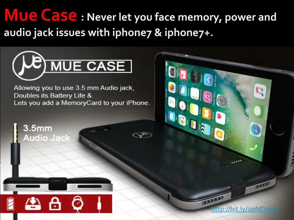 mue case never let you face memory power and audio jack issues with iphone7 iphone7