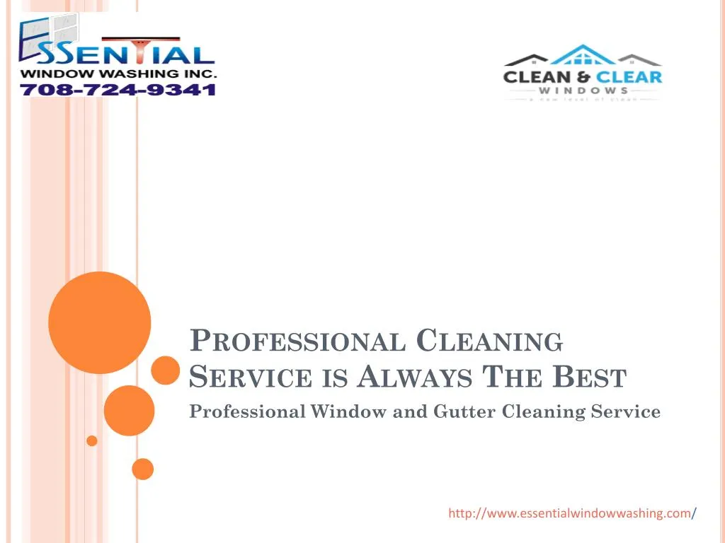 professional cleaning s ervice is always the b est