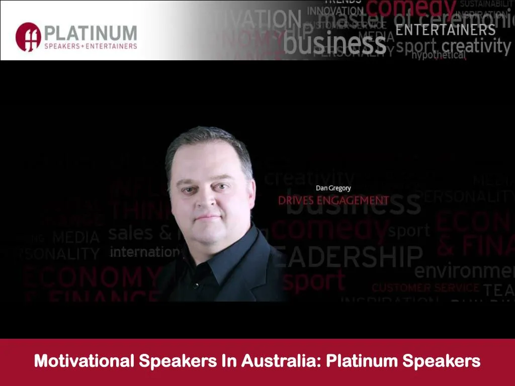 motivational speakers in australia platinum