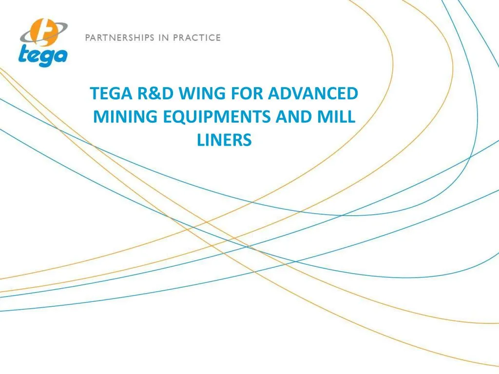 tega r d wing for advanced mining equipments