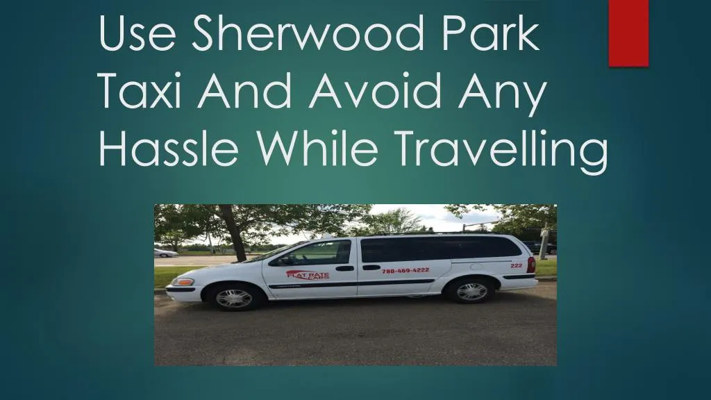 use sherwood park taxi and avoid any hassle while travelling