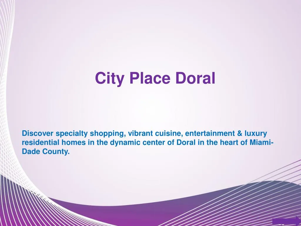 city place doral