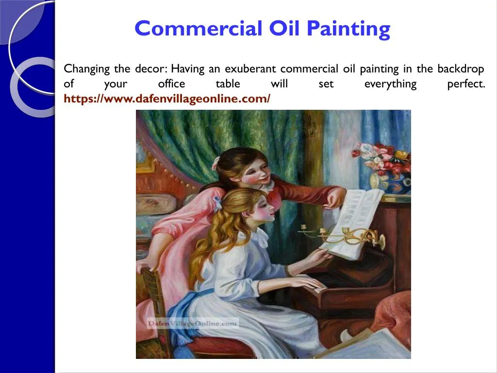 commercial oil painting
