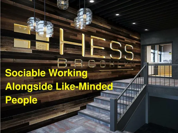 HESSbk: Sociable Working Alongside Like-Minded People