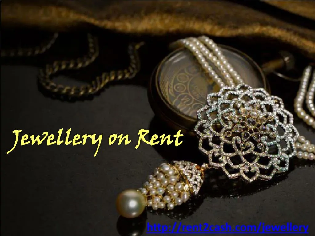 jewellery on rent