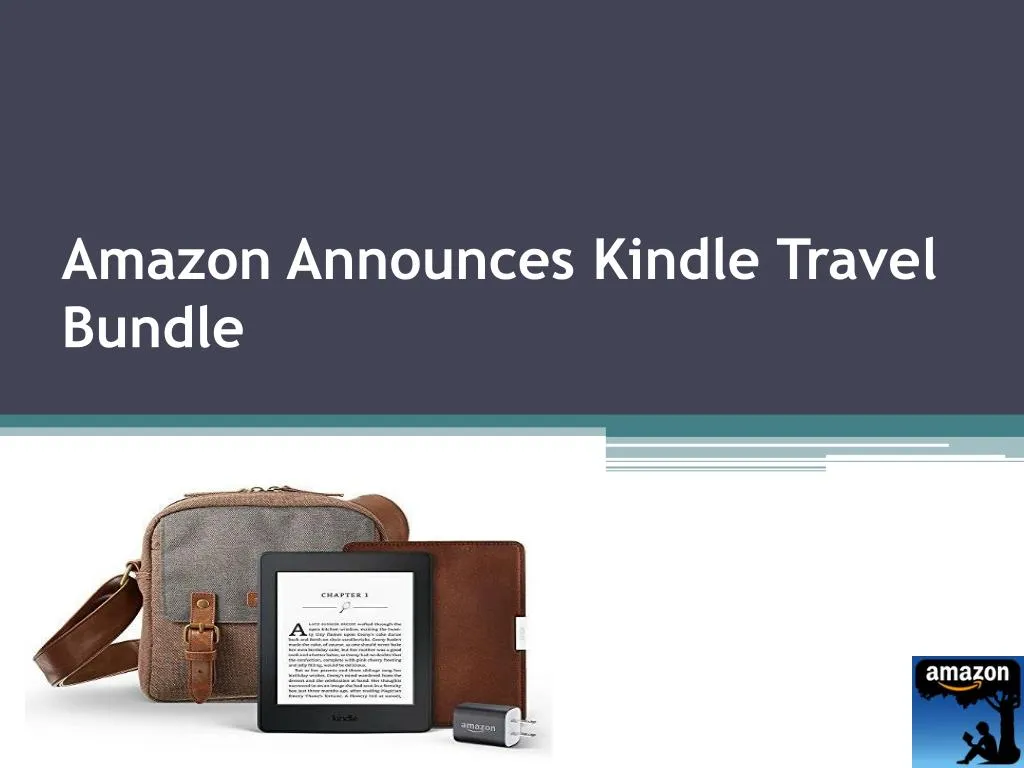 amazon announces kindle travel bundle
