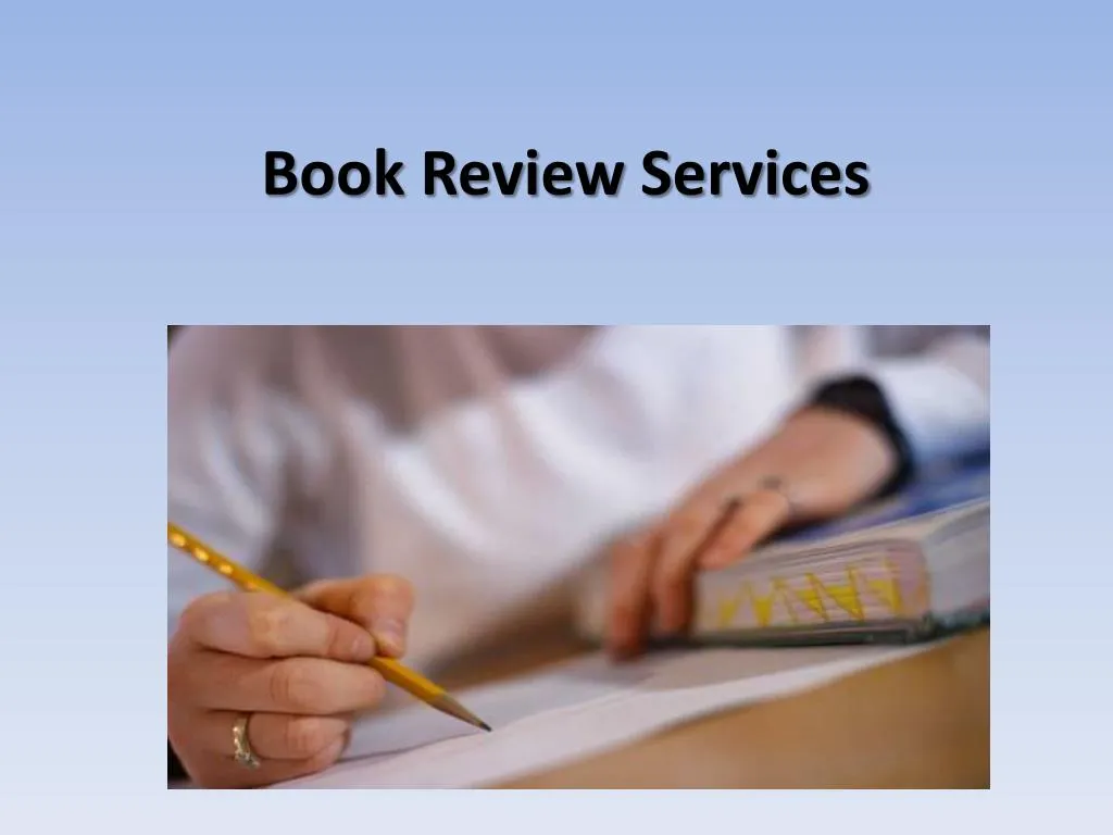 book review services