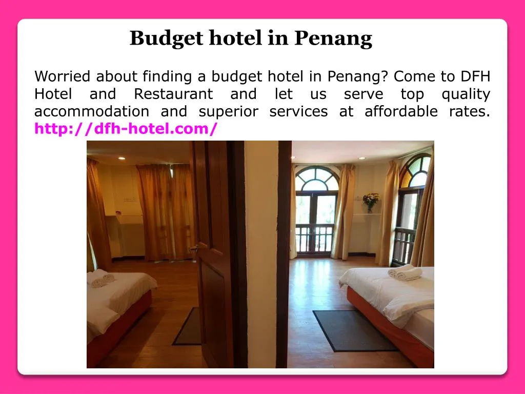 budget hotel in penang
