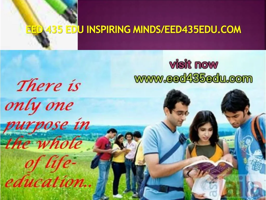 eed 435 edu inspiring minds eed435edu com