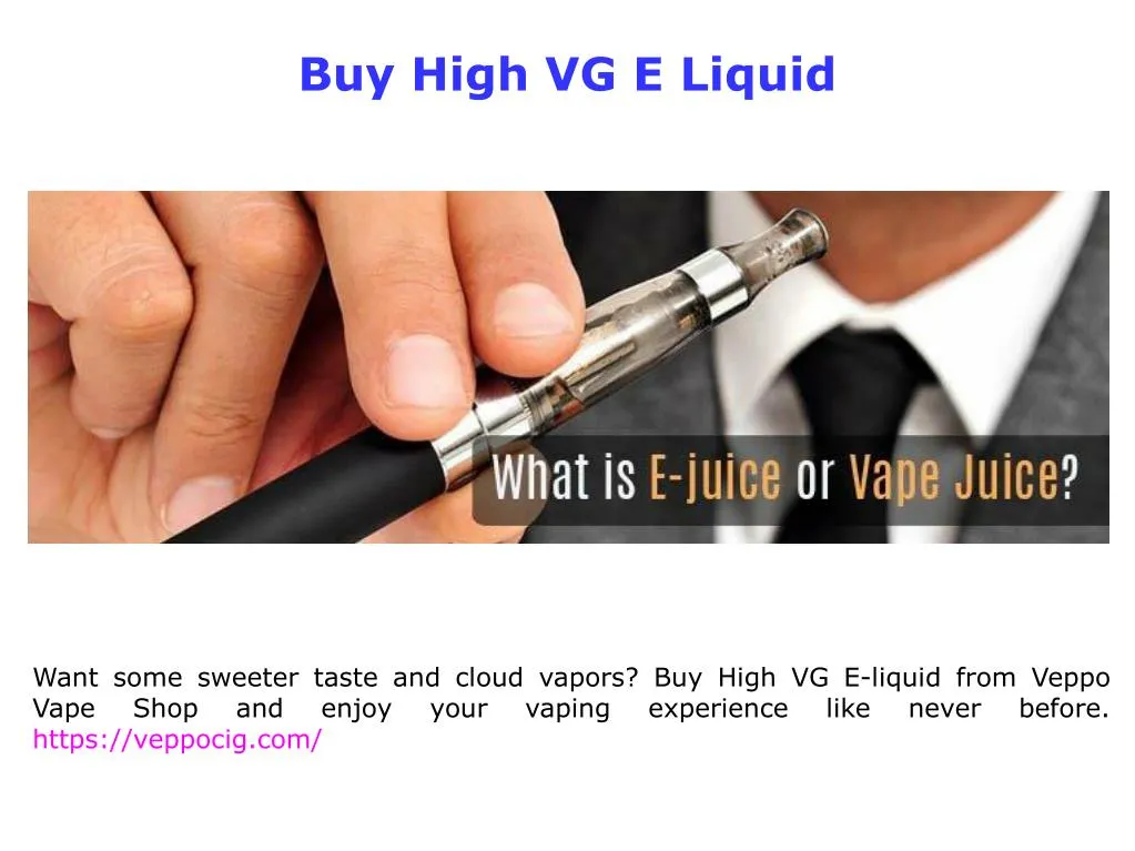 buy high vg e liquid