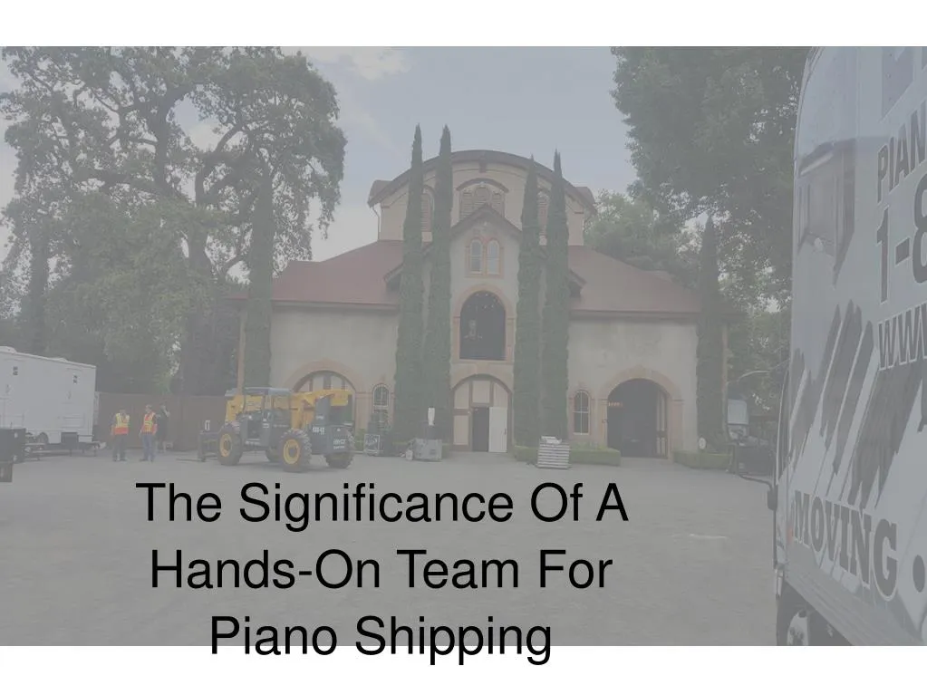 the significance of a hands on team for piano