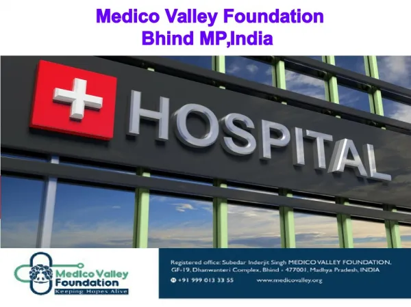 Medico Valley foundation social organization