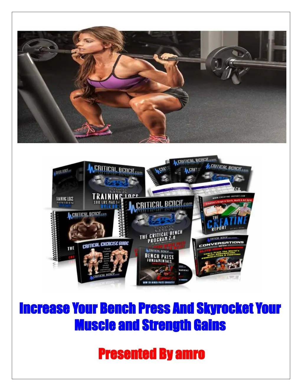 increase your bench press and skyrocket your